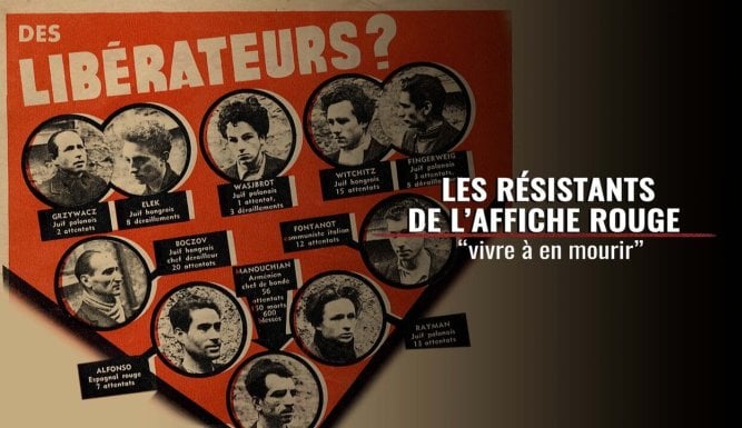Les résistants de l'affiche rouge